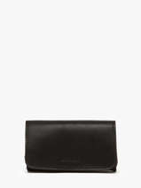 Porte-monnaie Oil Cuir Etrier Noir oil EOIL650