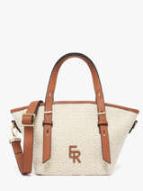 Sac Bandouli�re Camargue Cuir Etrier Beige camargue ECAM168S