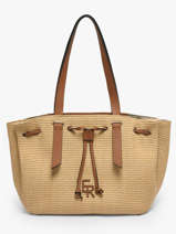 Sac Port� �paule Brumby Estival Cuir Etrier Beige brumby estival EBRS150L
