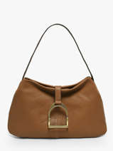 Sac Port� �paule S Etalon Cuir Etrier Beige etalon EETA197S