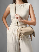 Sac Bandouli�re S Country Etrier Beige country ECOU203S-vue-porte