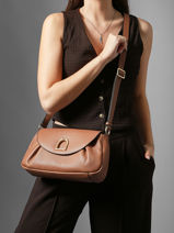 Sac Bandouli�re Shadow Cuir Etrier Beige shadow ESHA163M-vue-porte