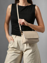 Sac Bandouli�re S Tradition Cuir Etrier Beige tradition ETRA207S-vue-porte