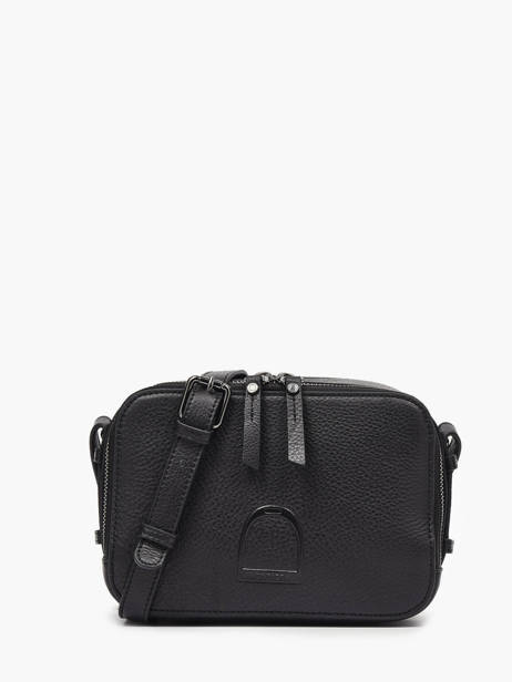 Sac Bandoulière Balade Cuir Etrier Noir balade EBAL01