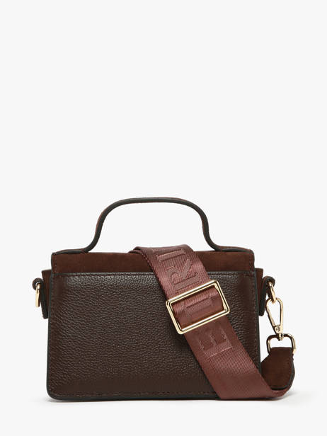 Sac Bandoulière Altesse Suede Etrier Marron altesse suede EASU048X vue secondaire 3