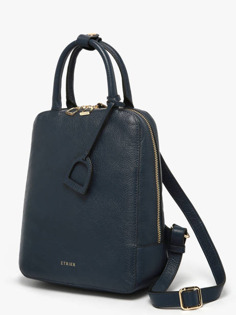 Sac à Dos Tradition Cuir Etrier Bleu tradition ETRAB37S vue secondaire 2