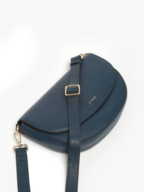Sac Bandoulière Tradition Cuir Etrier Bleu tradition ETRA065M vue secondaire 2