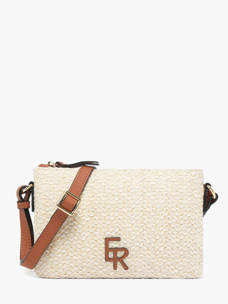 Sac Bandoulière Camargue Cuir Etrier Beige camargue ECAM0141