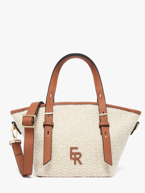 Sac Bandoulière Camargue Cuir Etrier Beige camargue ECAM168S
