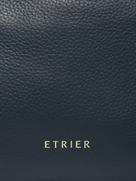 Sac Bandoulière M Tradition Cuir Etrier Bleu tradition ETRA102M vue secondaire 5